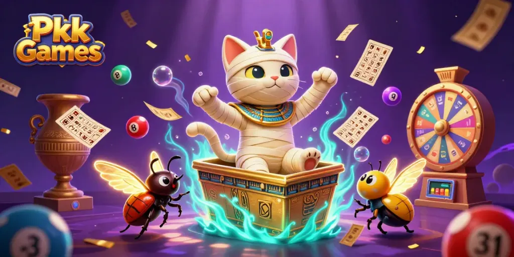 Experience exciting Pkv Games action with dynamic casino elements and vibrant characters.