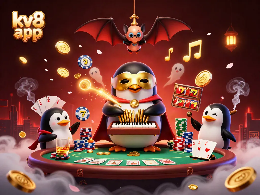 Experience thrilling gaming action with the kv8 app featuring exciting slot and casino elements.