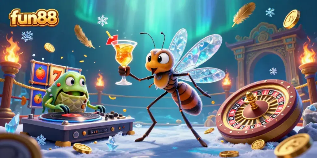 Experience exciting fun88 casino gameplay with vibrant characters and dynamic elements.