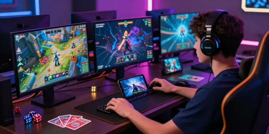 Pohon4D: Pengalaman bermain game online yang seru dengan berbagai perangkat dan suasana gamer yang menawan.