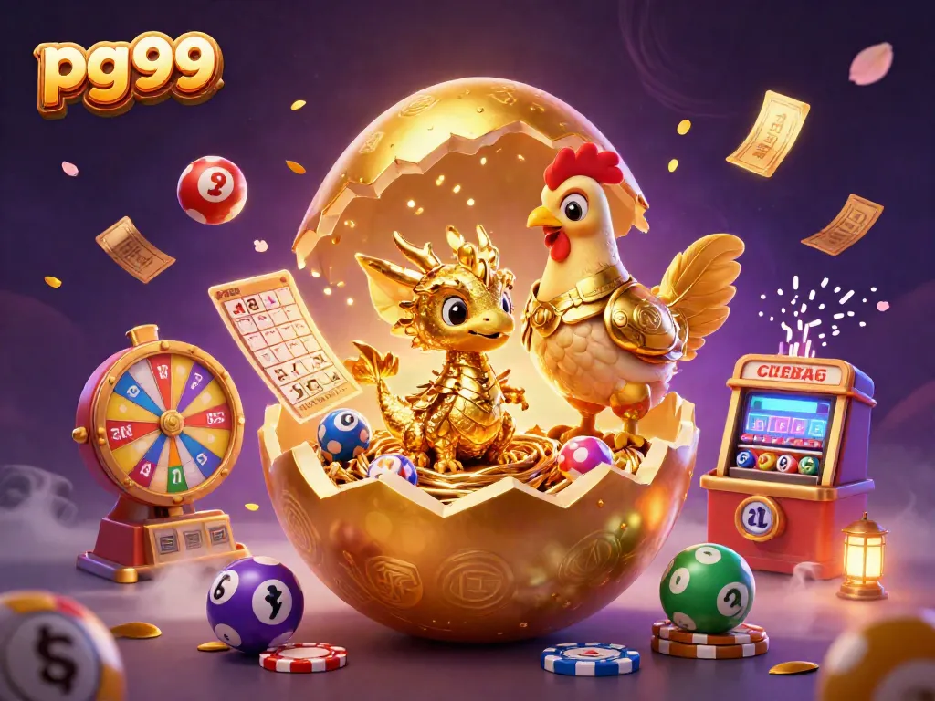 Engage in exciting gaming experiences with pg99's golden dragon and jackpot elements.