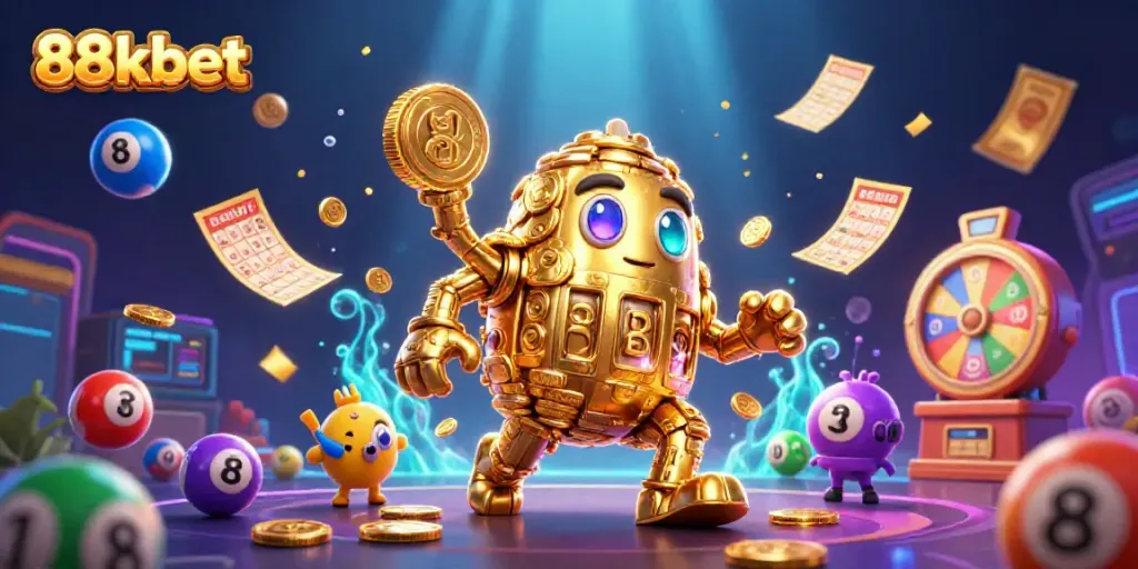 Experience dynamic gaming with 88kbet's vibrant casino universe featuring exciting lottery and bingo elements.