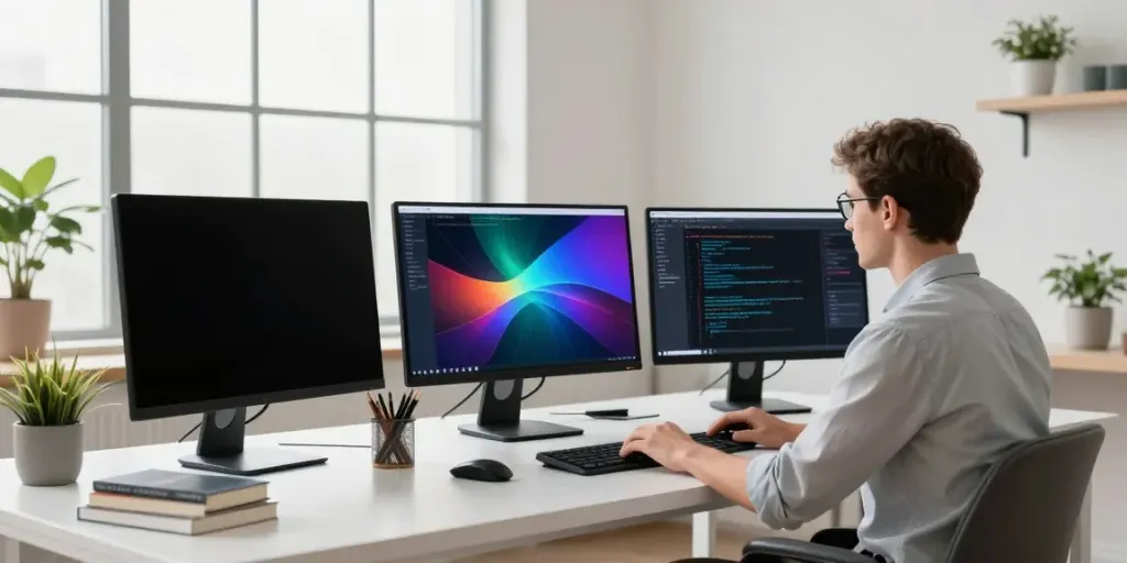 The best PBN hosting setup in a modern office with SEO analytics and hosting resources.